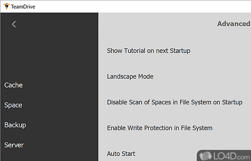 TeamDrive screenshot