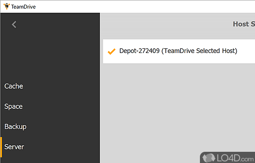 TeamDrive screenshot