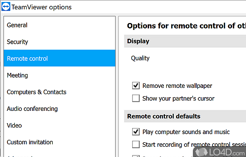 The All-In-One Software for Remote and Online Meetings - Screenshot of TeamViewer Portable