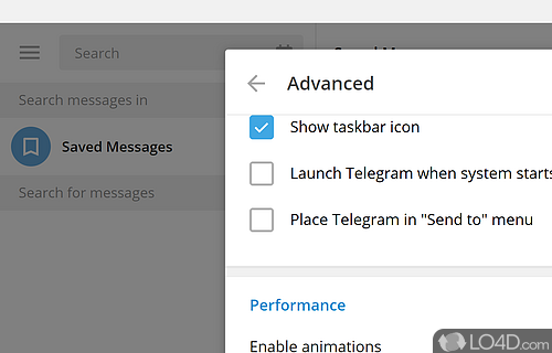Telegram - Screenshot of Telegram Desktop