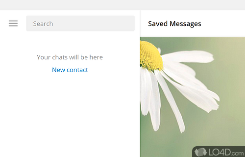 Cross-platform messaging app that can exchange messages - Screenshot of Telegram Desktop