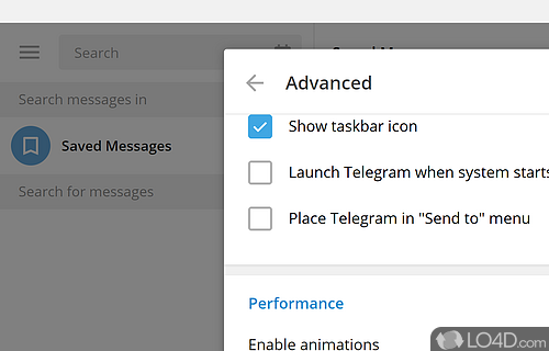 Telegram - Screenshot of Telegram Portable