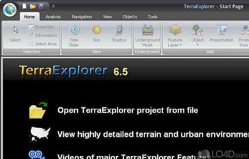 TerraExplorer Screenshot