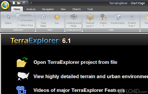 TerraExplorer Screenshot