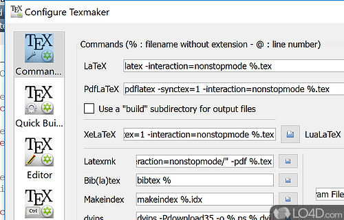 PDF viewer - Screenshot of Texmaker