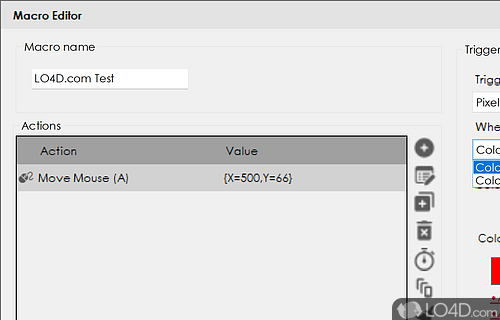 A good solution for hardcore gamers - Screenshot of TGM Gaming Macro