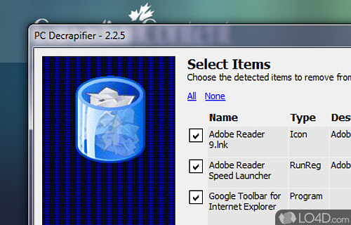 Screenshot of The PC Decrapifier - Get rid of pre-installed software on your new PC