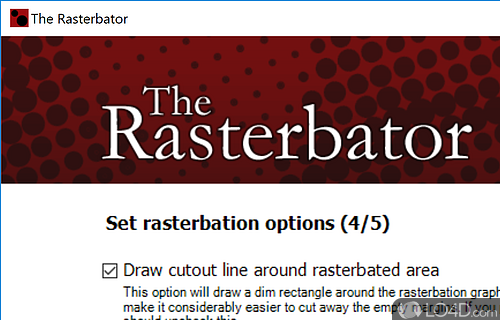 The World of Design at your Fingertips - Screenshot of The Rasterbator