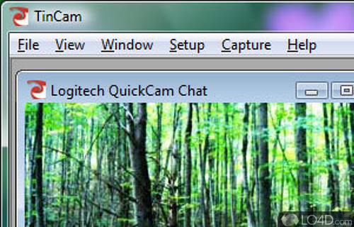 Screenshot of TinCam - Webcam monitoring app with motion detection, timer, live streaming, multiple camera support