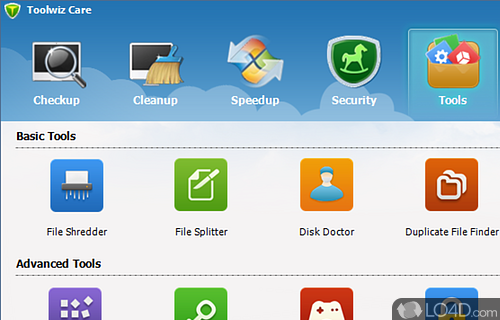 ToolWiz Care screenshot