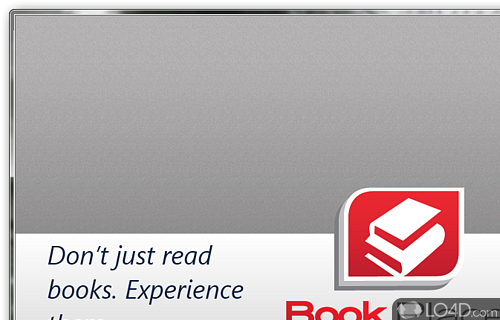 Screenshot of Toshiba Book Place - User interface