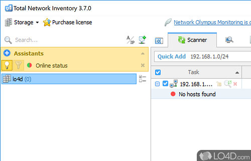 Gather information about all computers in a network (e - Screenshot of Total Network Inventory