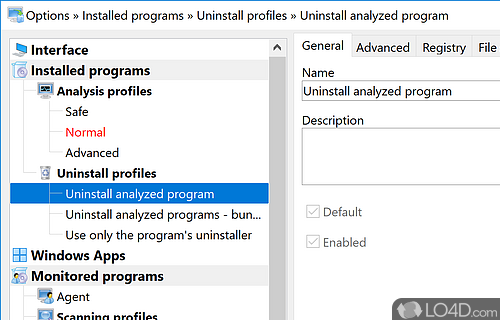 Force the uninstall of programs - Screenshot of Total Uninstall