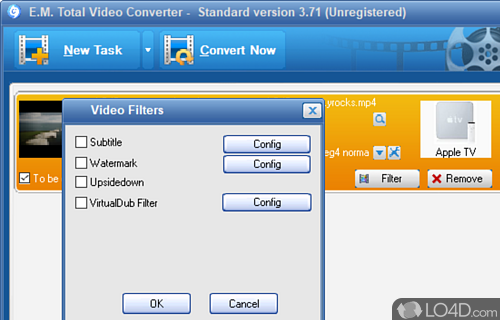 Multiple tools to play with - Screenshot of Total Video Converter