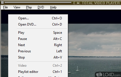 Lightweight and easy to use - Screenshot of Total Video Player