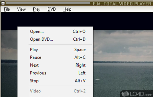 Versatile media player for any video format - Screenshot of Total Video Player