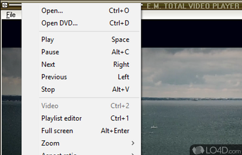 Versatile programs - Screenshot of Total Video Player