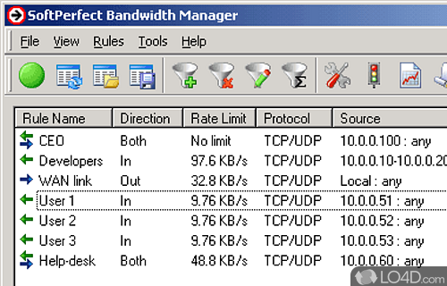 Traffic Calculator Screenshot