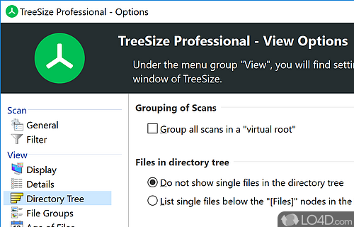 TreeSize Professional screenshot