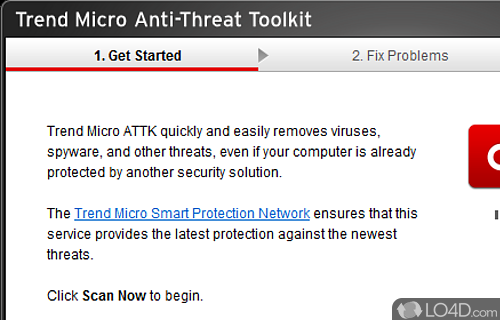 Screenshot of Trend Micro Anti-Threat Toolkit - Security toolkit that can analyze computer in order to detect viruses