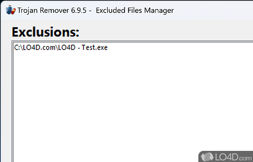 Designed to remove trojans and all kind of viruses - Screenshot of Trojan Remover