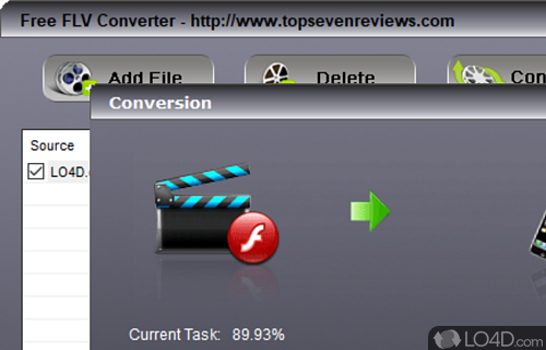 Free FLV Converter screenshot