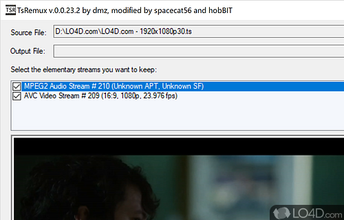 TSremux Screenshot