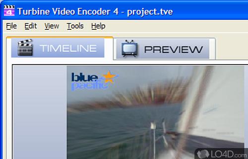 Screenshot of Turbine Video Encoder - Complete environment for the creation of optimized