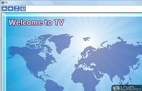 Screenshot of TV - Simple setup and interface