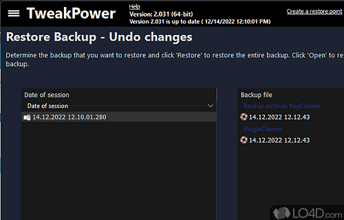 TweakPower 2.046 download the new version