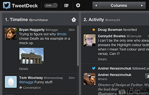 TweetDeck Screenshot