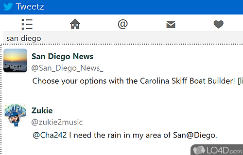 Tweetz Desktop Screenshot
