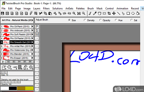 TwistedBrush Pro Studio screenshot