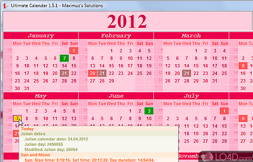 Ultimate Calendar Screenshot