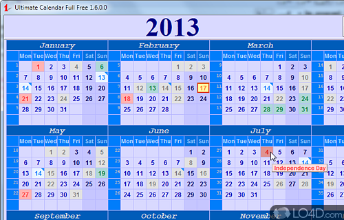 Ultimate Calendar Screenshot