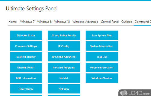 Ultimate Settings Panel screenshot