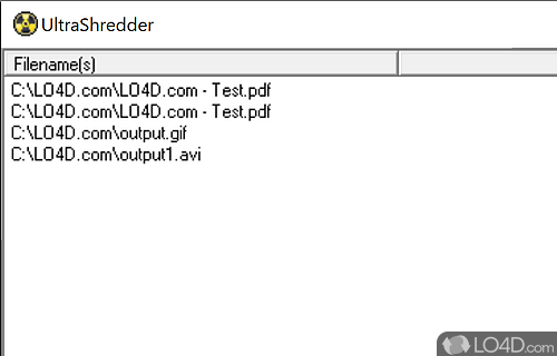 UltraShredder Screenshot