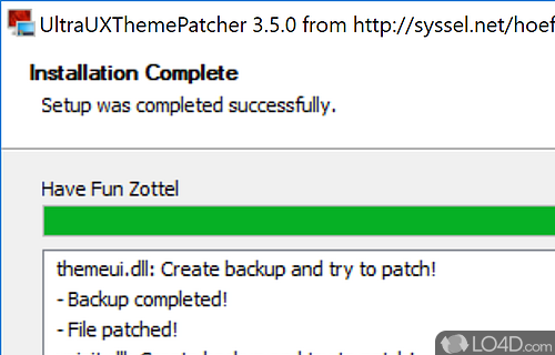 free instals UltraUXThemePatcher 4.4.1