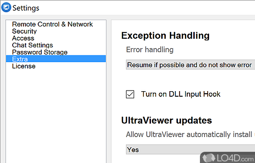 Access and control - Screenshot of UltraViewer