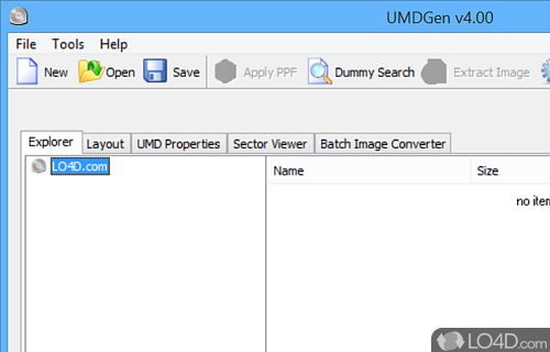 UMDGen Screenshot