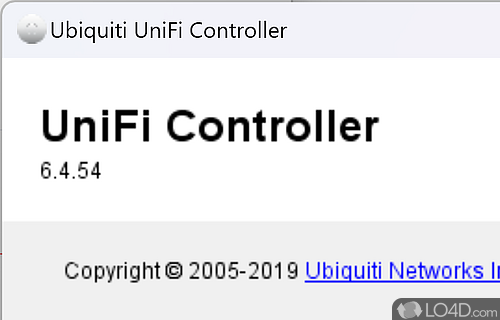 UniFi Network Controller Screenshot