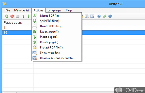 UnityPDF Screenshot