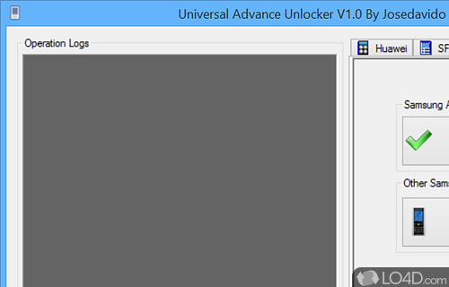 Unlock the phone to use it in any carrier - Screenshot of Universal Advance Unlocker