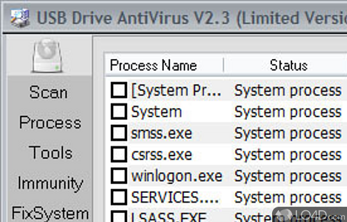 USB Drive Antivirus Screenshot