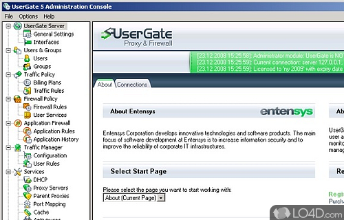 UserGate Proxy Server Screenshot