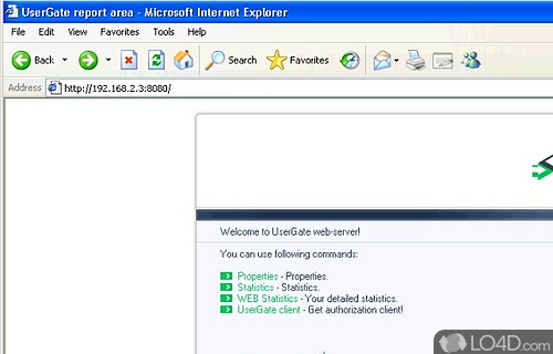 UserGate Proxy Server Screenshot