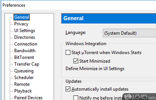 µTorrent (uTorrent)  A Very Tiny BitTorrent Client