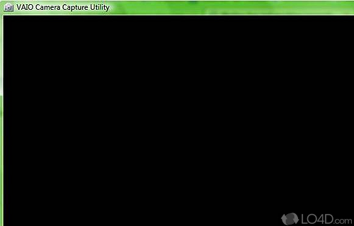 VAIO Camera Capture Utility Screenshot