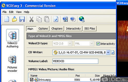 VCDEasy Screenshot