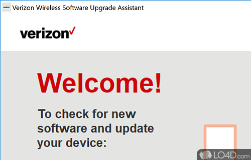 Verizon Wireless Software Upgrade Assistant Download